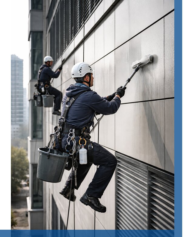 Мойка вентилируемого фасада в Мегионе от 261 р. | ВЫСОТНИК-Мго