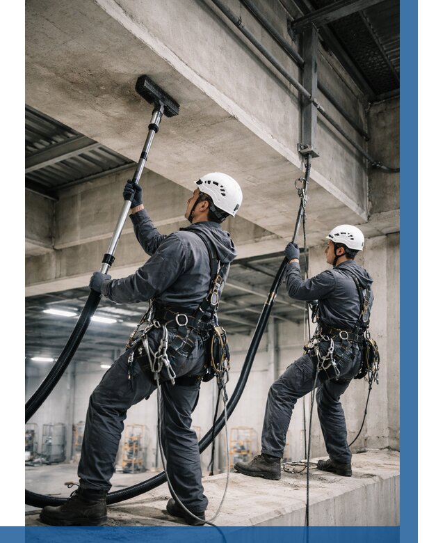 Обеспыливание потолочных конструкций в Мегионе от 261 р. |ВЫСОТНИК-Мго