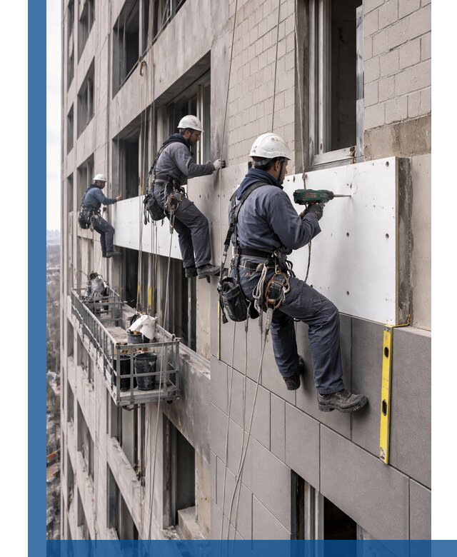 Монтаж фасадных термопанелей высокого качества в Мегионе