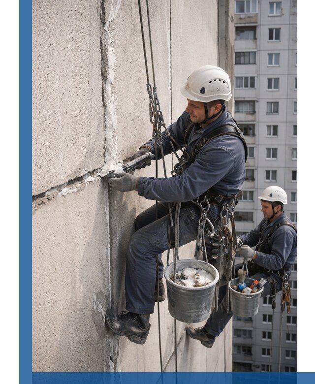 Утепление межпанельных швов в Мегионе профессионально и надежно