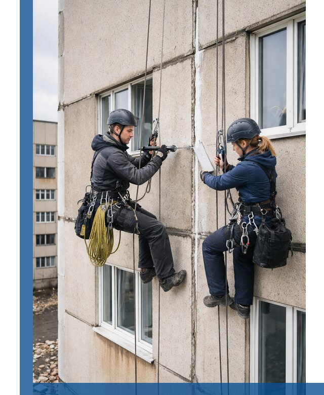 Герметизация межпанельных швов тёплым швом в Мегионе