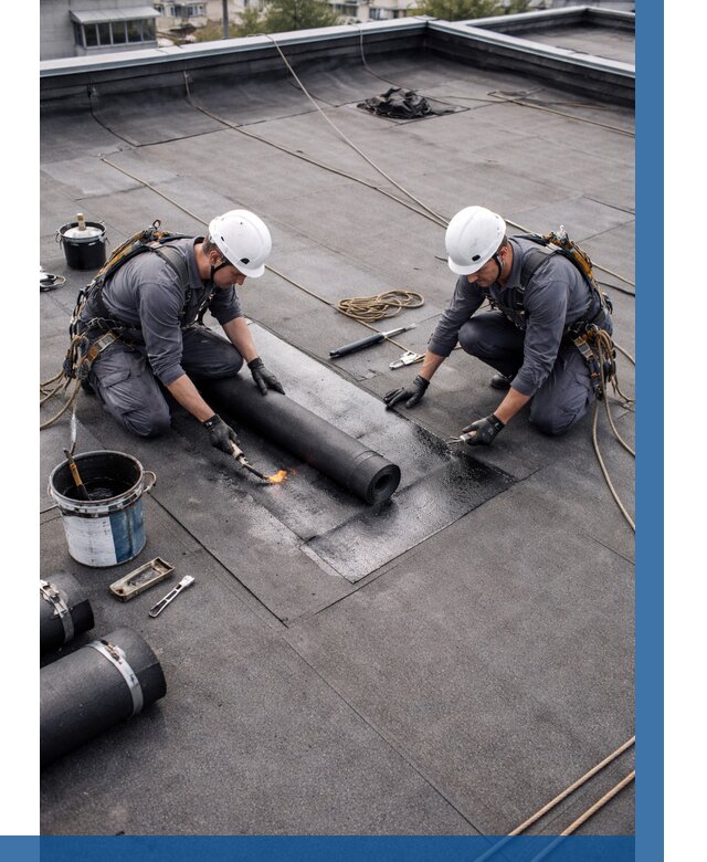 Ремонт мягкой кровли под ключ в Мегионе от 730 р. | ВЫСОТНИК-Мго