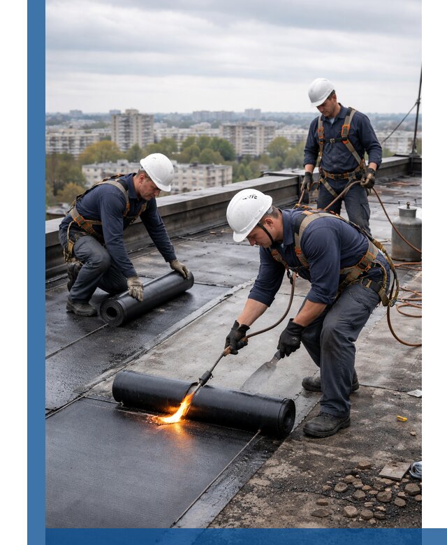Ремонт наплавляемой кровли в Мегионе качественно и надежно
