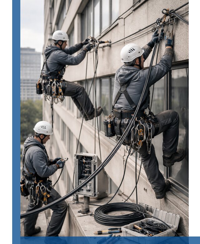 Прокладка оптоволоконного кабеля в Мегионе под ключ с тестированием