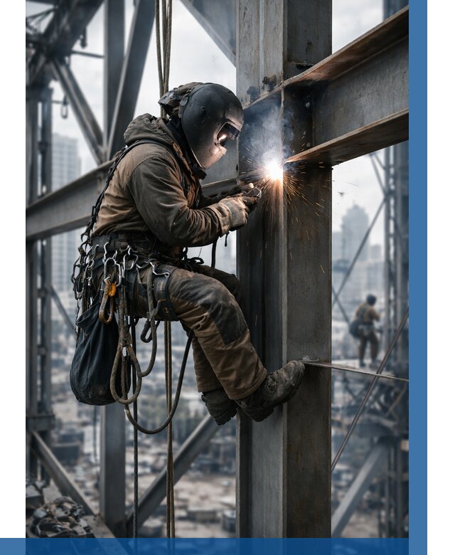 Высотные сварочные работы в Мегионе от 3649 р. | ВЫСОТНИК-Мго