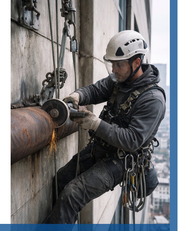 Резка металла на высоте в Мегионе по цене от 4691 р. | ВЫСОТНИК-Мго