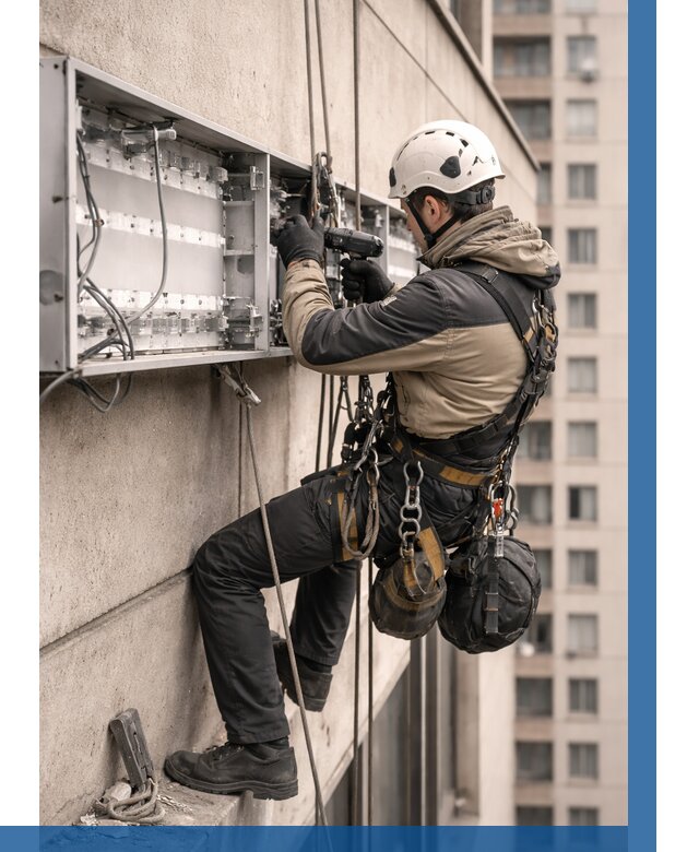 Ремонт вывески на высоте в Мегионе от 4691 р. | ВЫСОТНИК-Мго