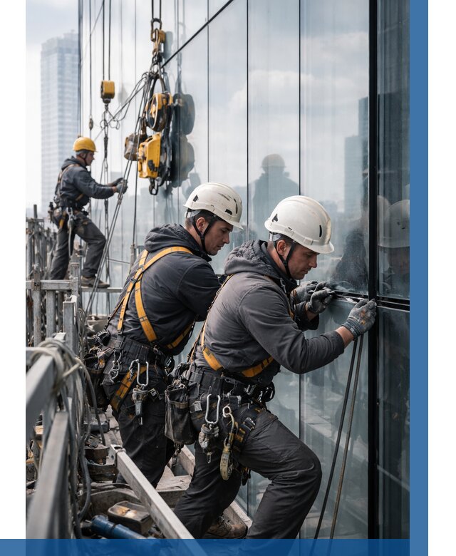 Структурное остекление фасадов в Мегионе от 9904 р. | ВЫСОТНИК-Мго