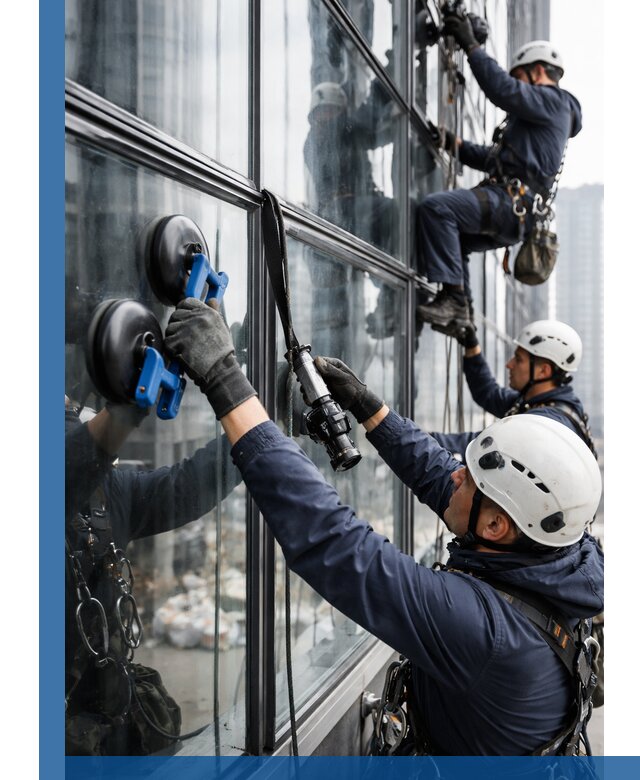 Радиусное остекление фасадов под ключ в Мегионе с гарантиями