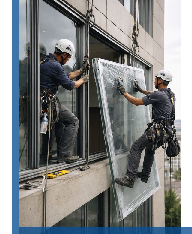 Профессиональная замена стекла в витраже в Мегионе с гарантией