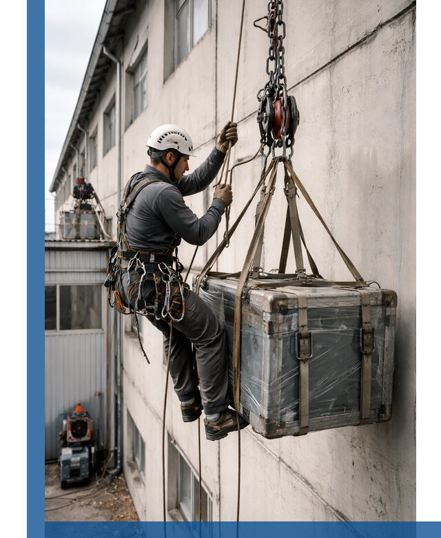 Подъем грузов на высоту в Мегионе для промышленных объектов