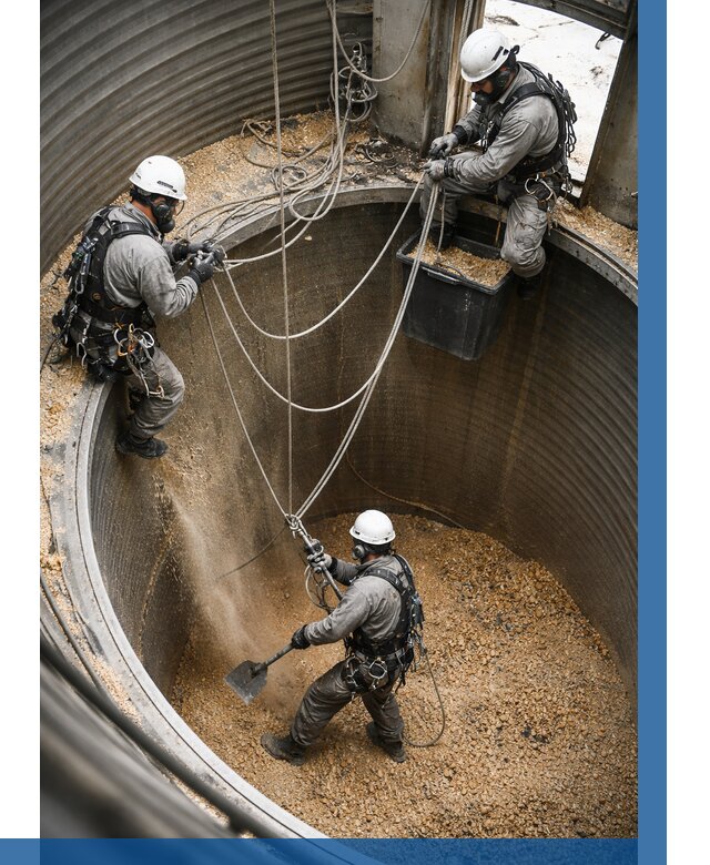 Чистка зерновых бункеров в Мегионе от 12510 р. | ВЫСОТНИК-Мго