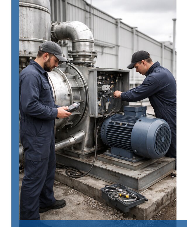 Техническое обслуживание промышленного оборудования в Мегионе