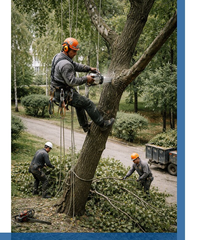 Кронирование деревьев в Мегионе от 6776 р. | ВЫСОТНИК-Мго