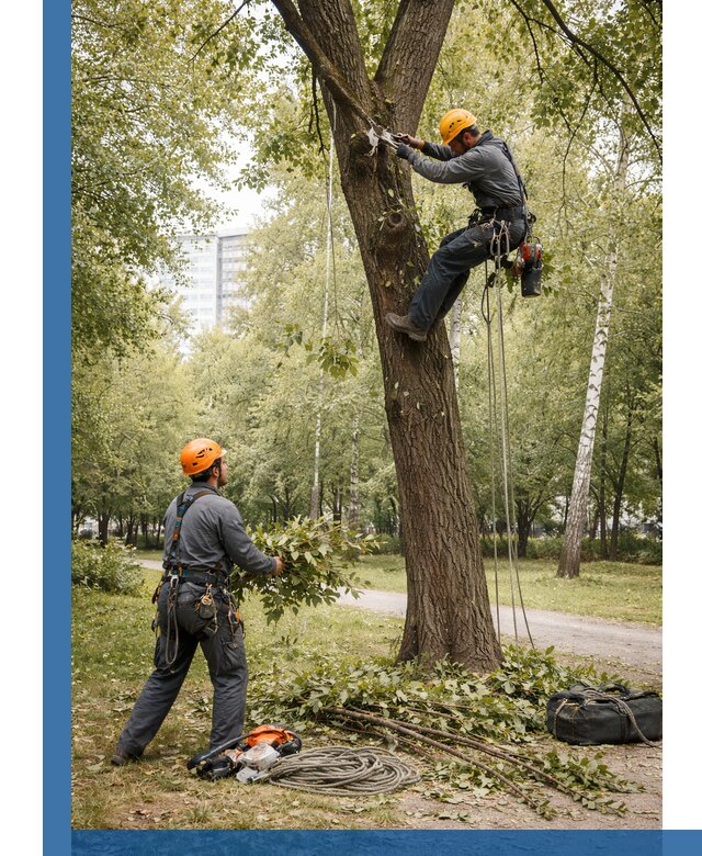 Санитарная обрезка деревьев в Мегионе, профессионально и безопасно