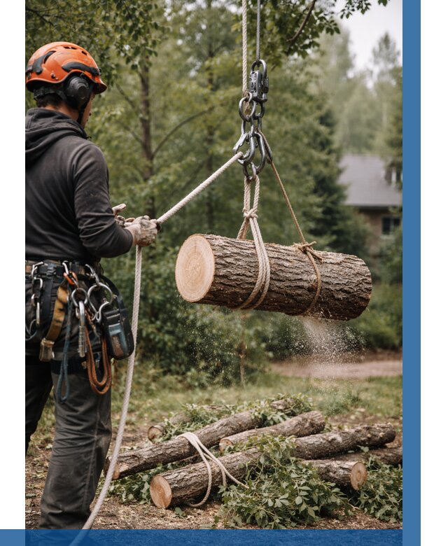 Валка деревьев частями в Мегионе от 7819 р. | ВЫСОТНИК-Мго