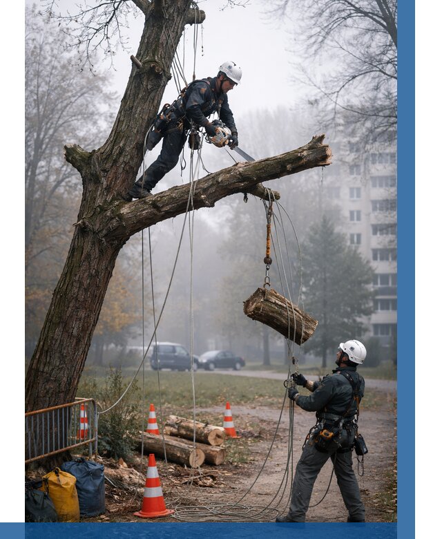 Удаление аварийных деревьев в Мегионе от 15638 р. | ВЫСОТНИК-Мго